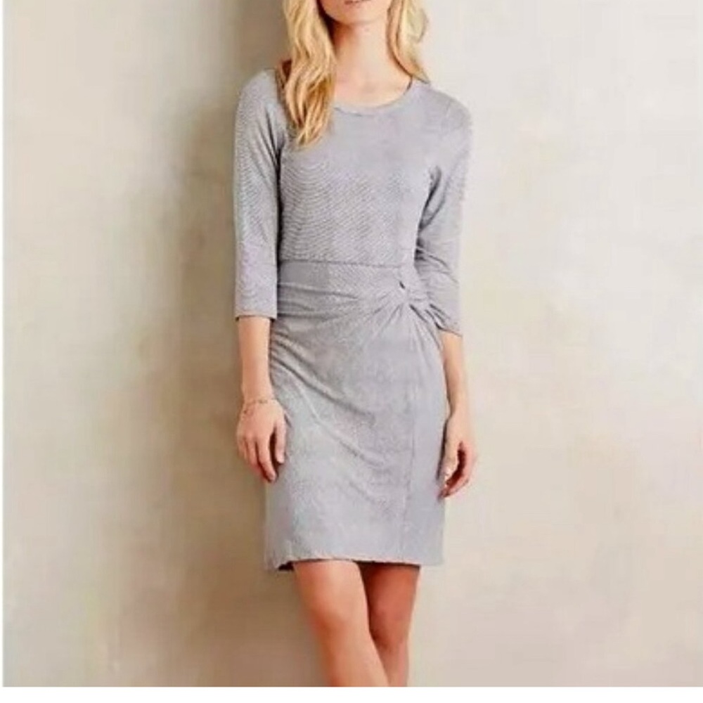 EUC Anthropologie Amaldi Striped Midi Dress